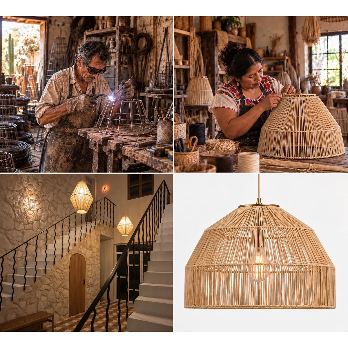 Natural-Fiber Lighting